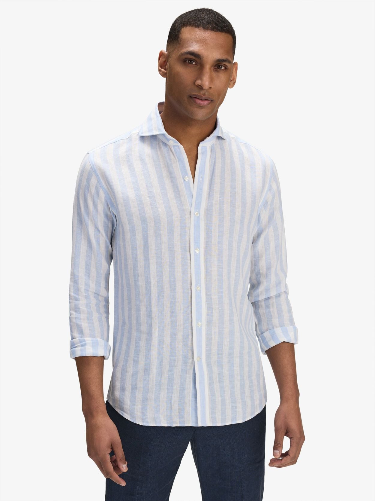 slim fit dress shirts amazon Purple Slim Fit Oxford Shirt