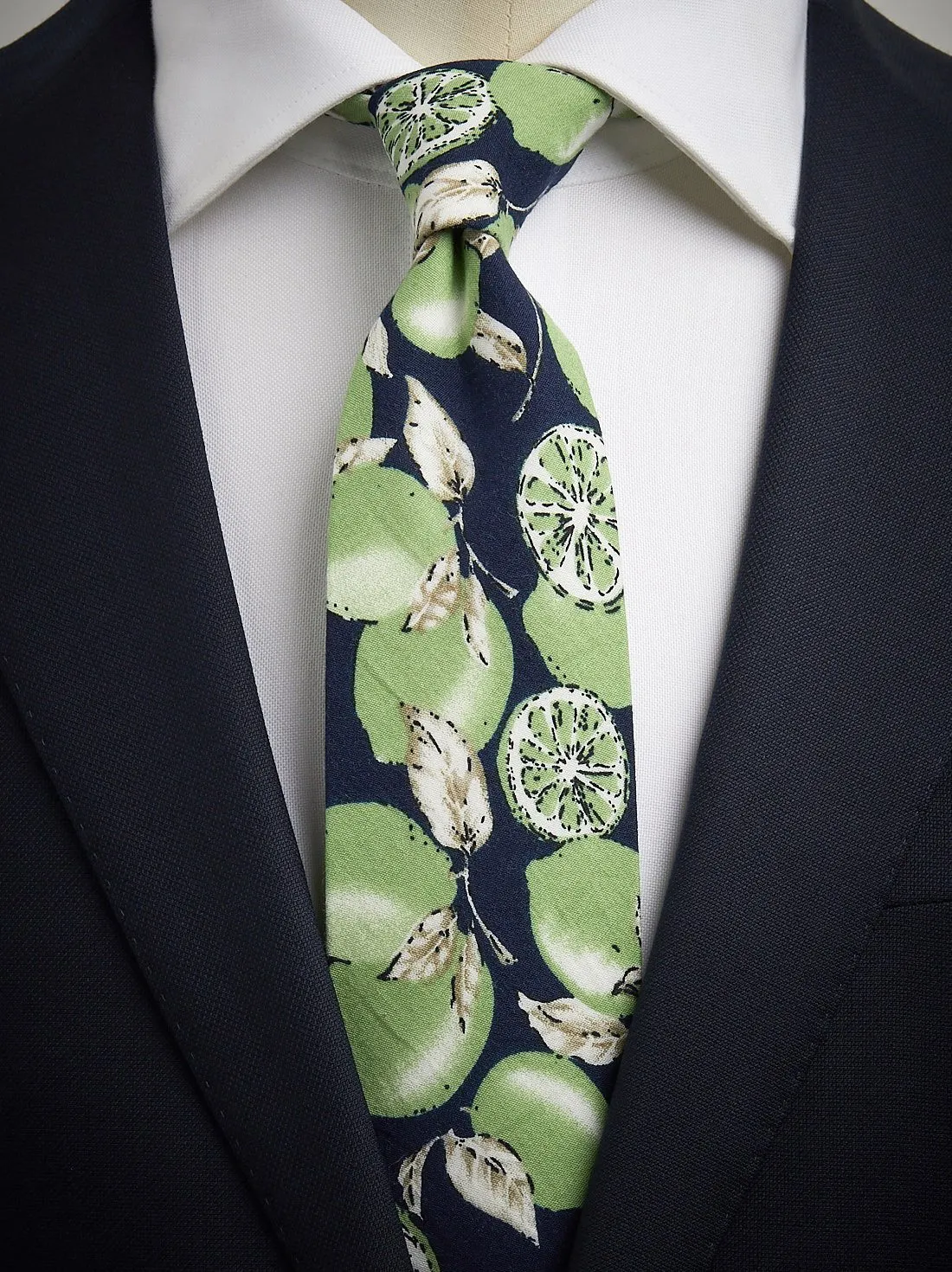 Green & Blue Tie Floral