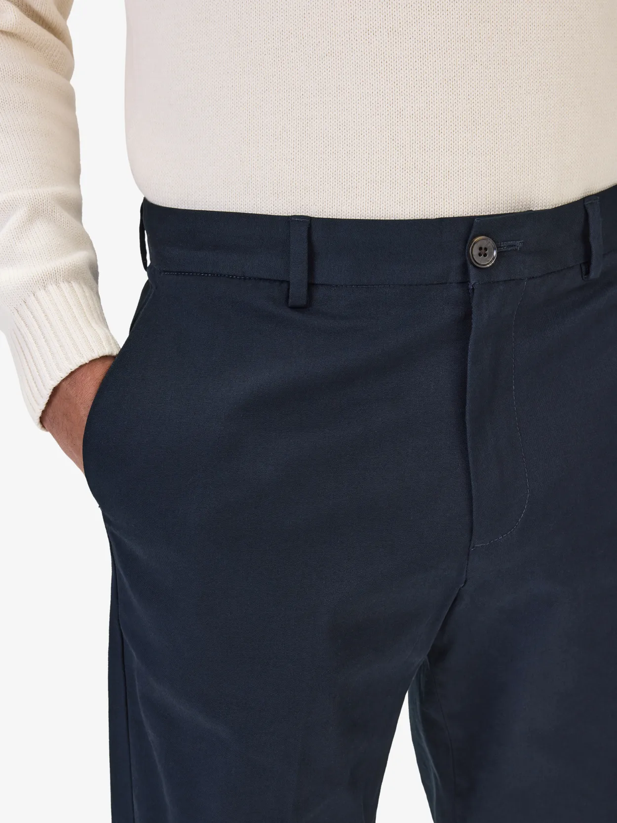 Cotton Solid Chinos - Buy online | John Henric Cotton Solid Chinos - Buy online | John Henric