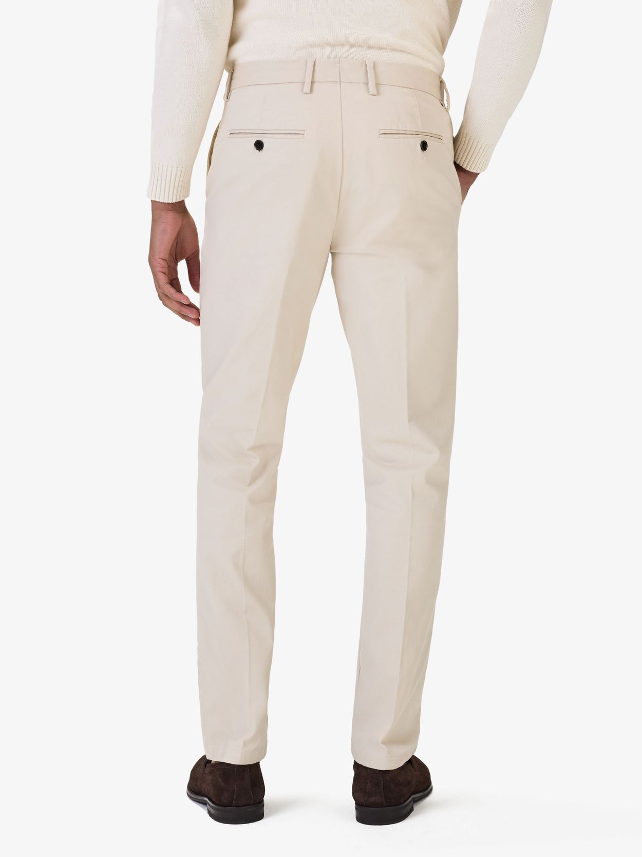 Cotton Solid Chinos - Buy online | John Henric
