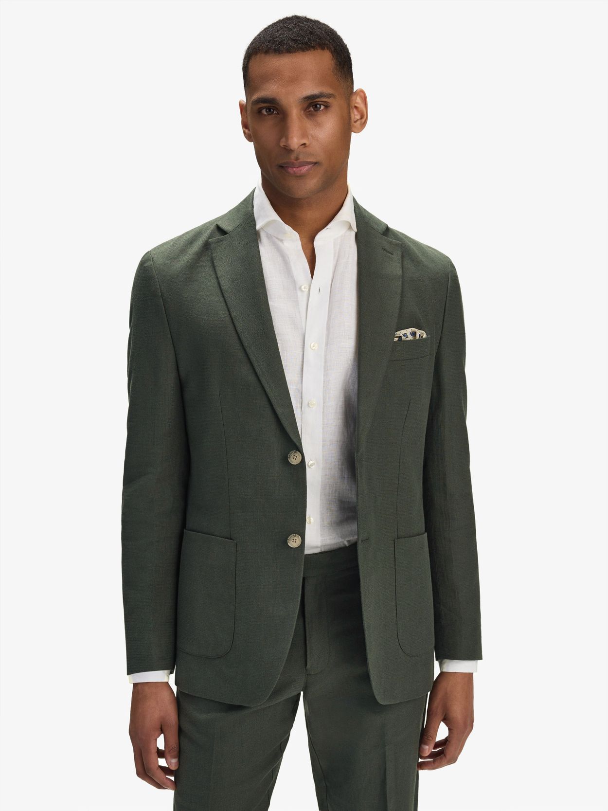 30s 【German Air Force Green Linen JKT】 30's】German Air Force Green Linen HBT Jacket 