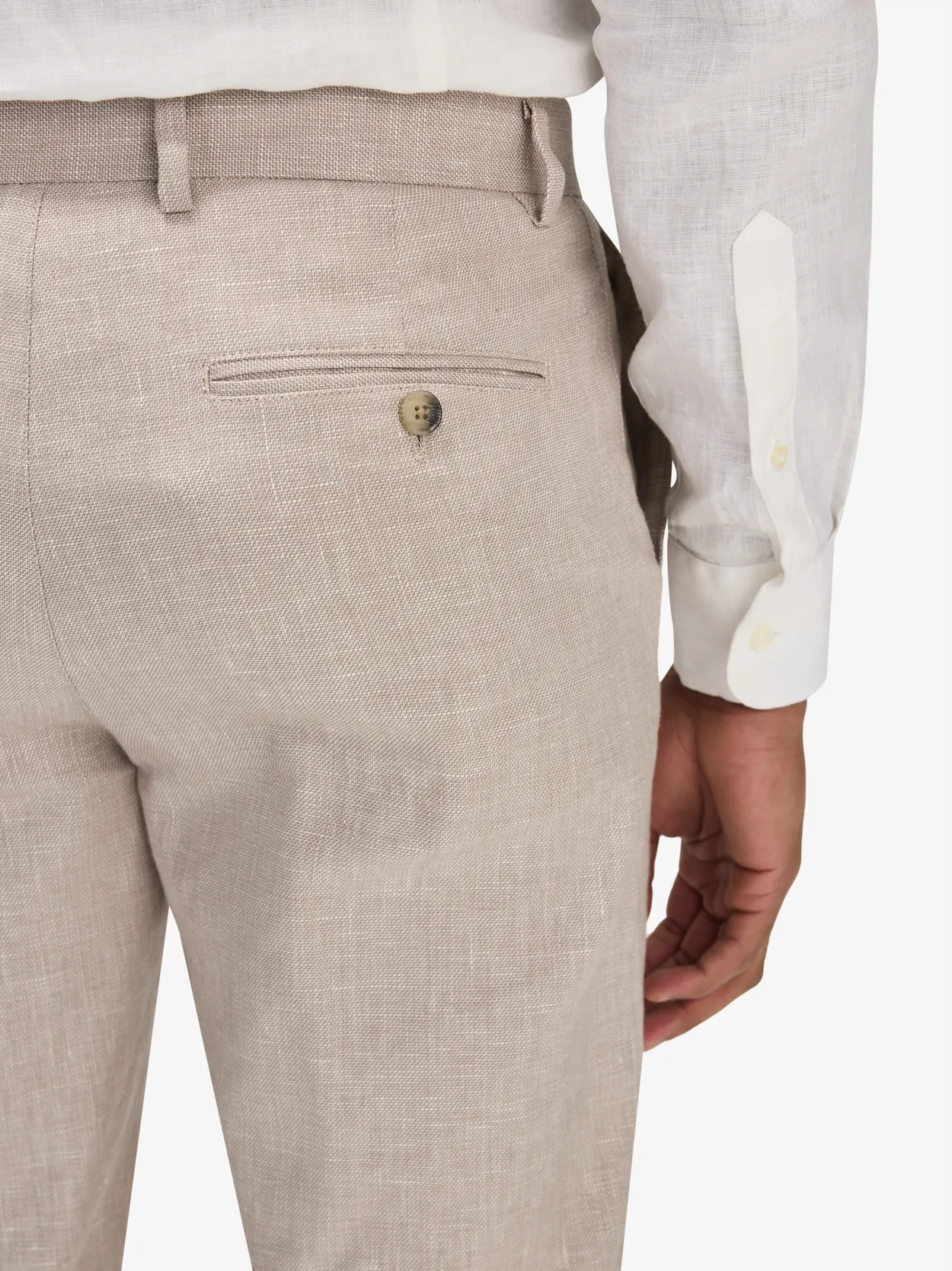 Linen Blended Pants - Buy online | John Henric