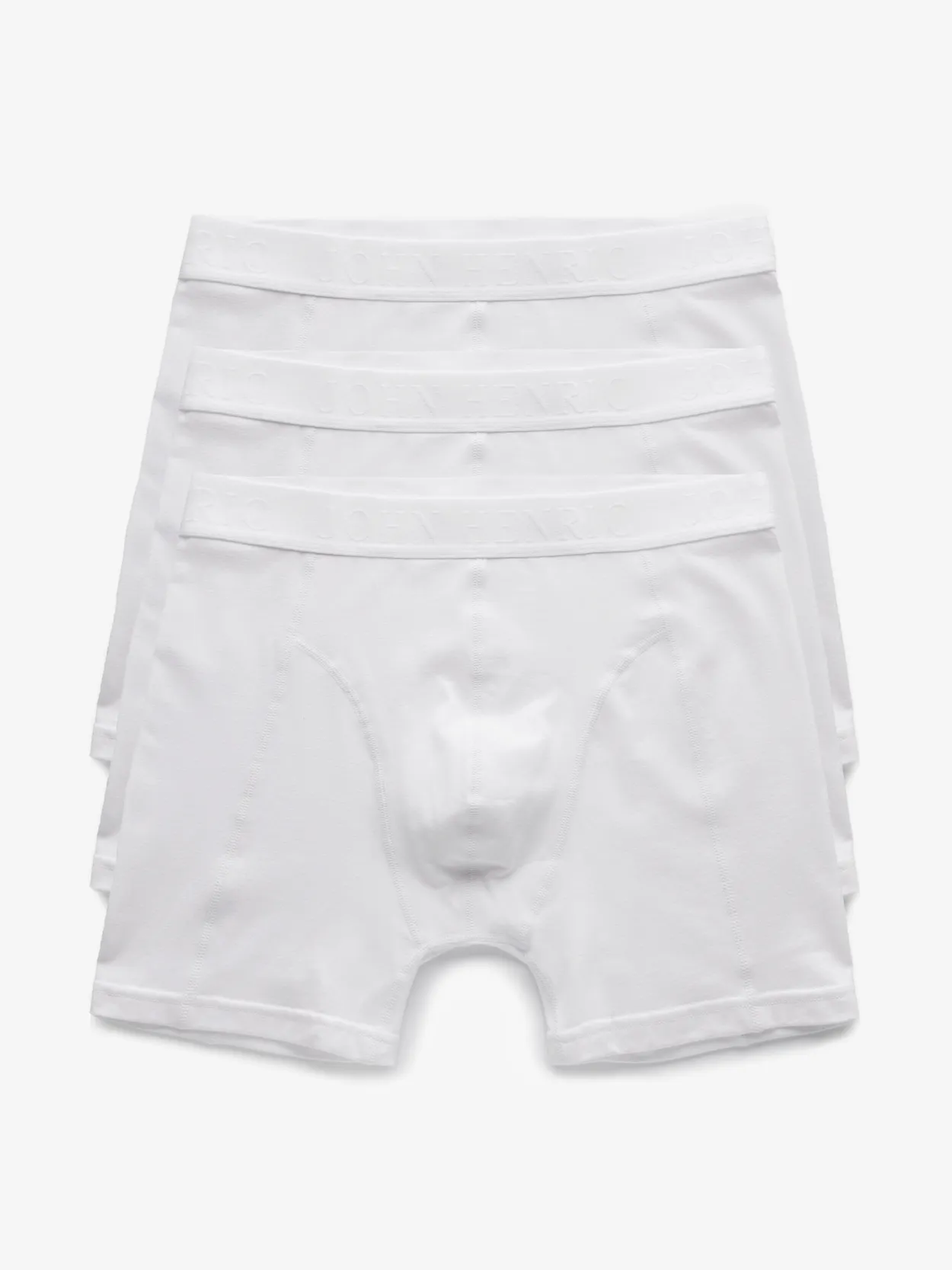 3-Pack White  Boxer Trunks Noel