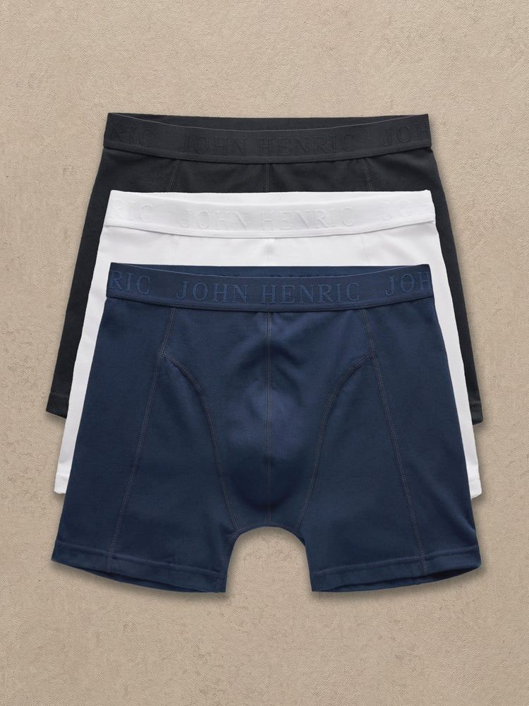 3-Pack Multicolored Boxer Trunks