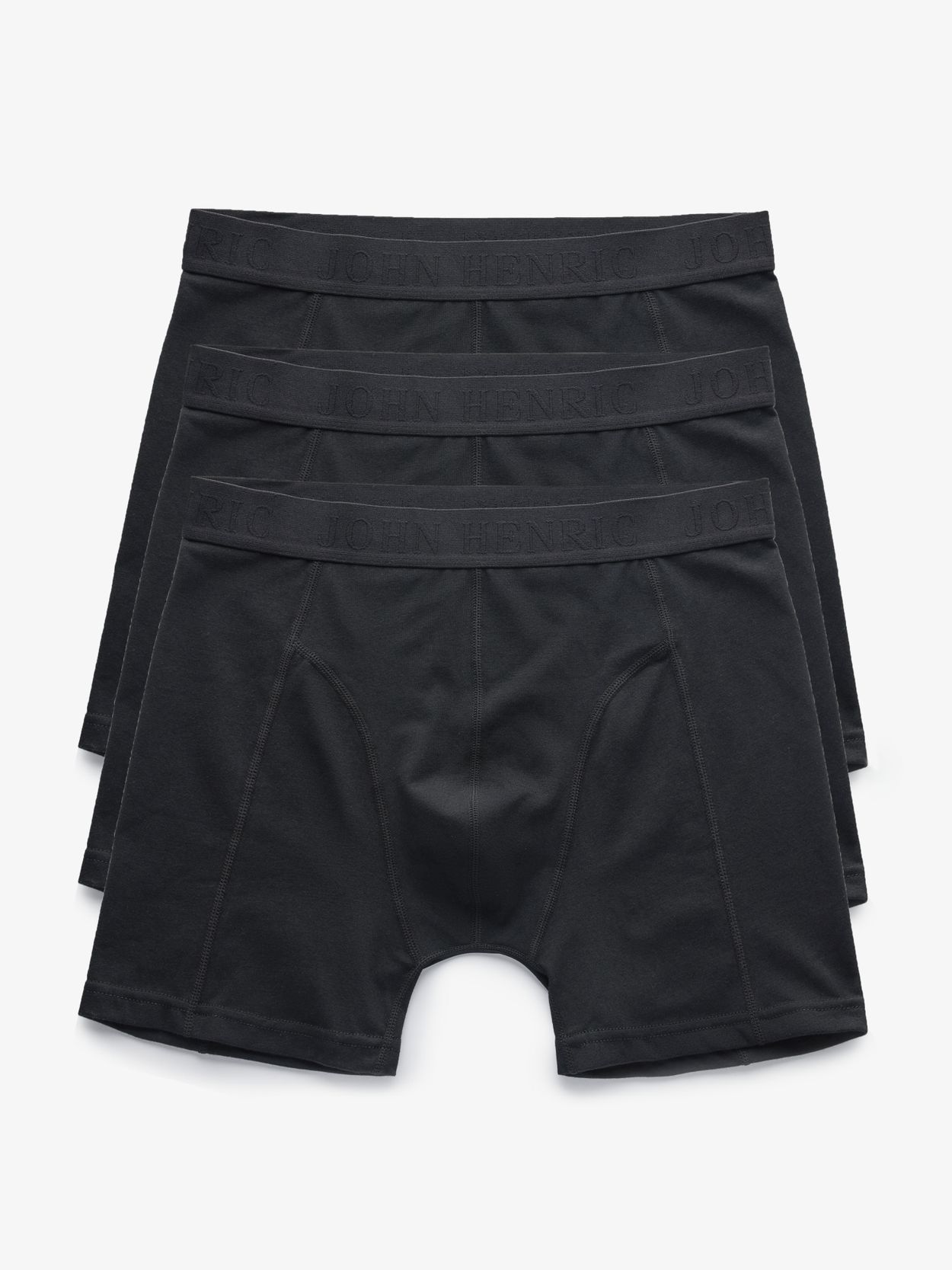 3-Pack Black  Boxer Trunks Noel