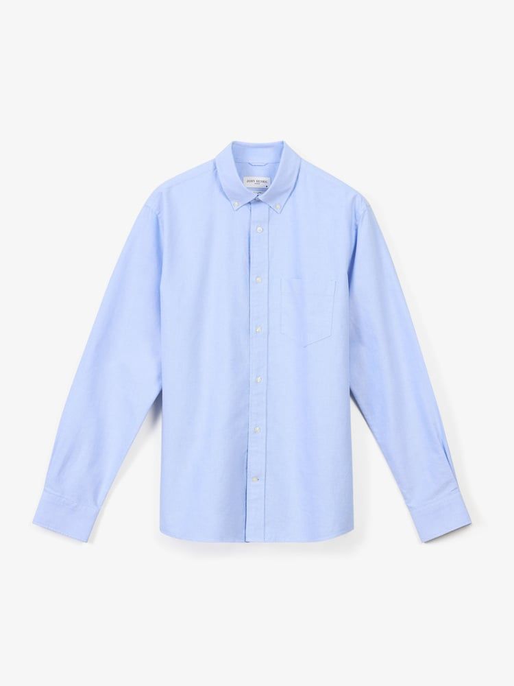 Hellblaues Oxfordhemd