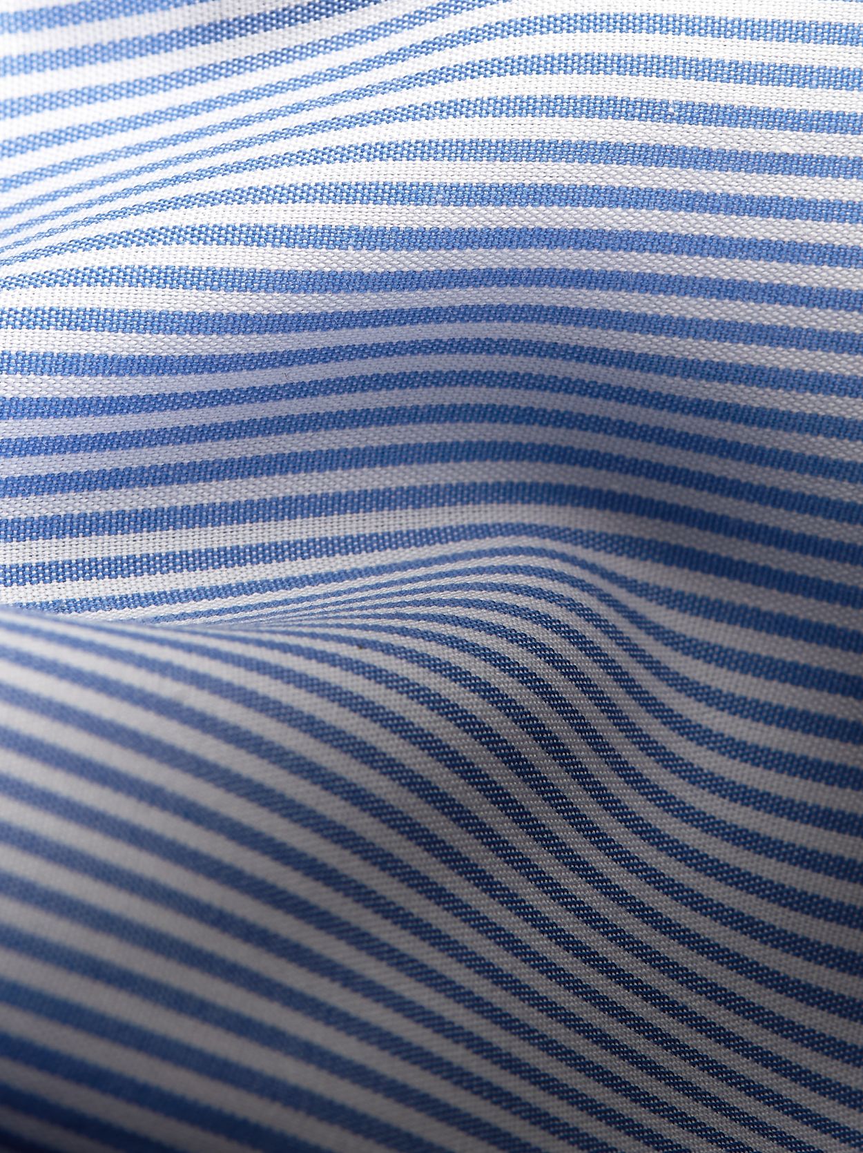 Blue Classic Striped Shirt