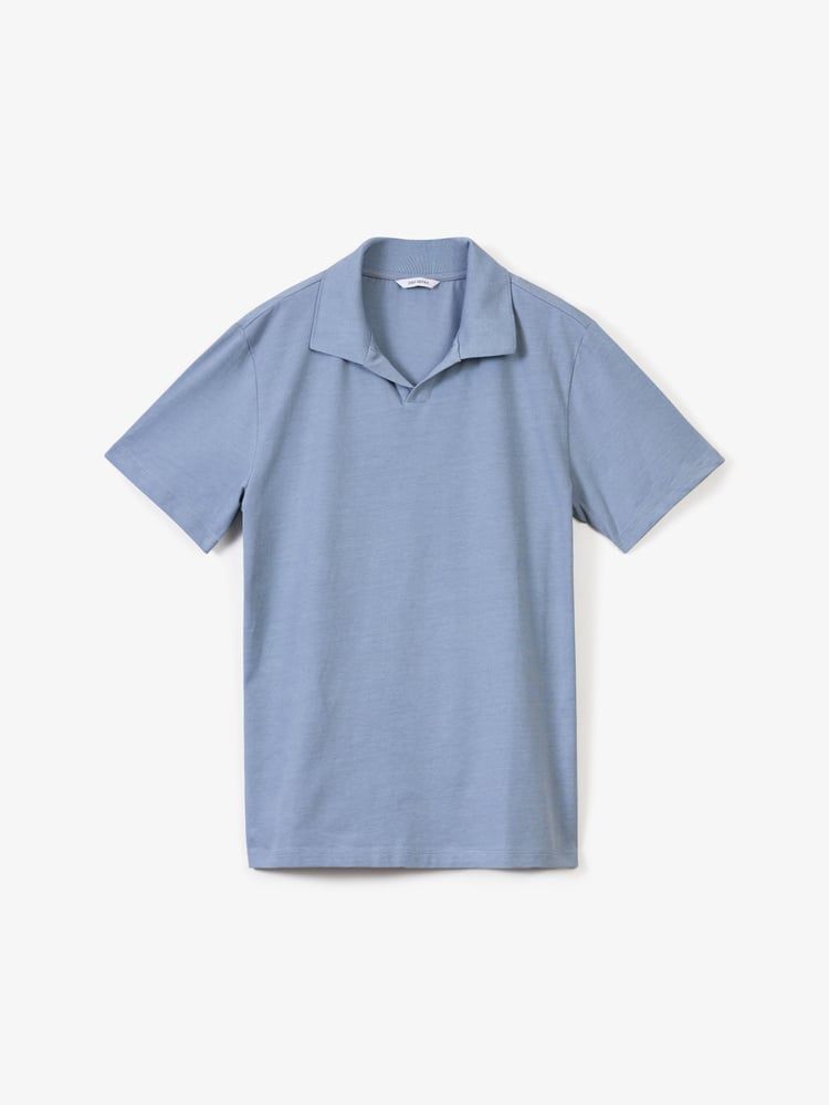 Blå Poloshirt
