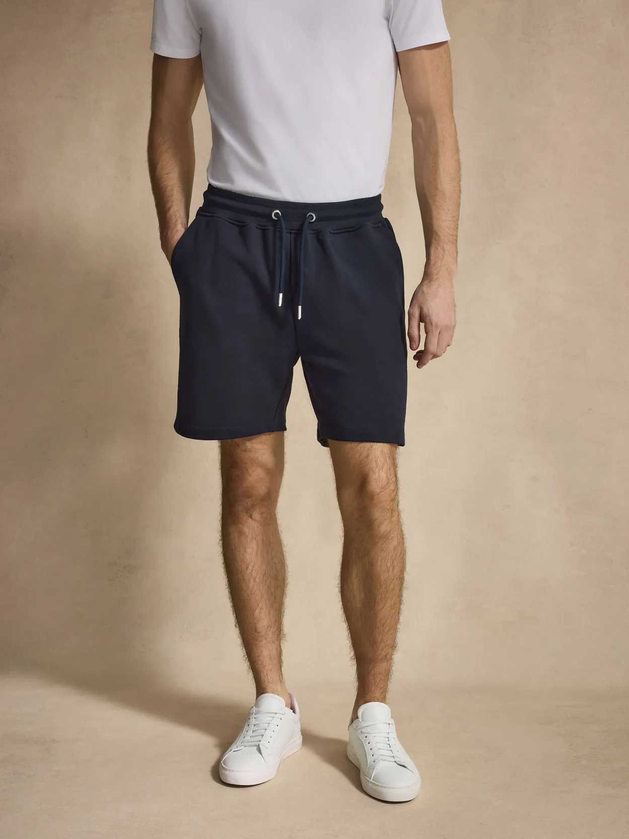 Navy Blue Sweatshorts