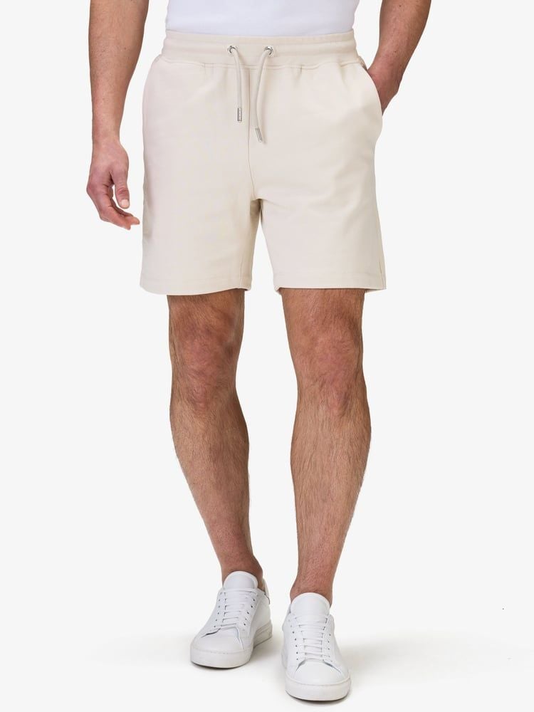 Beige Sweatshorts