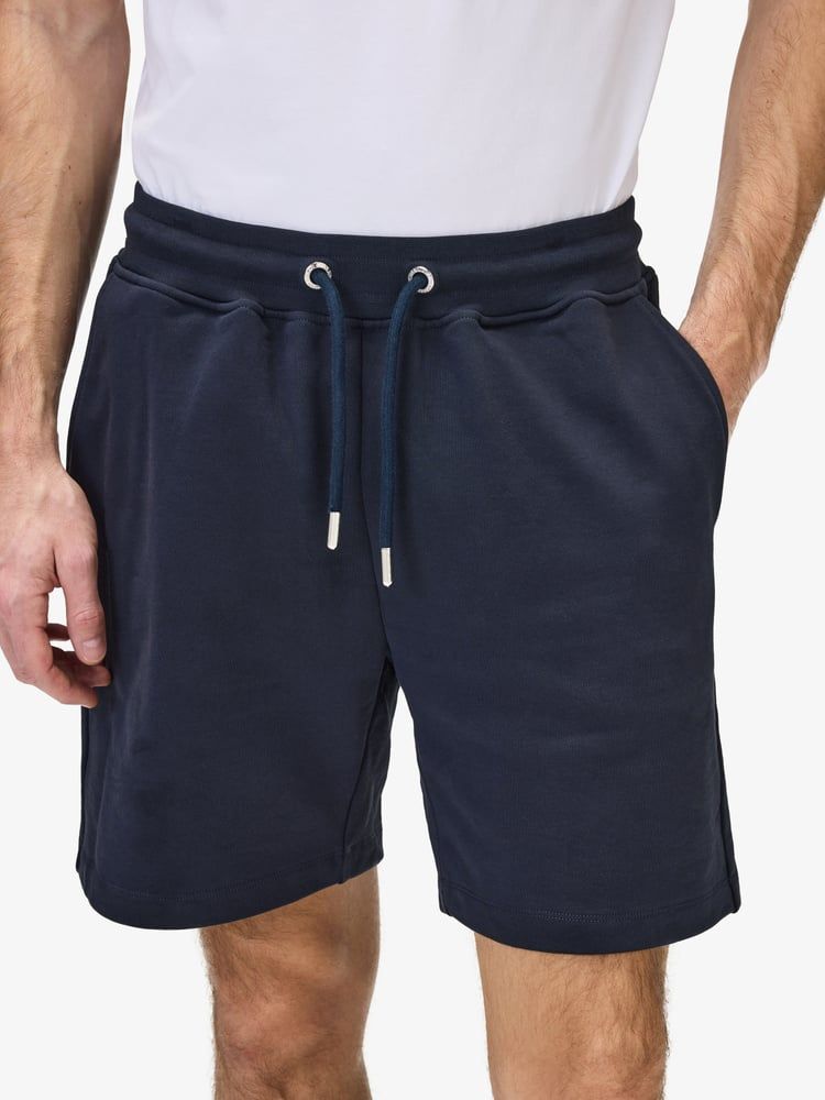 Marineblaue Sweatshorts