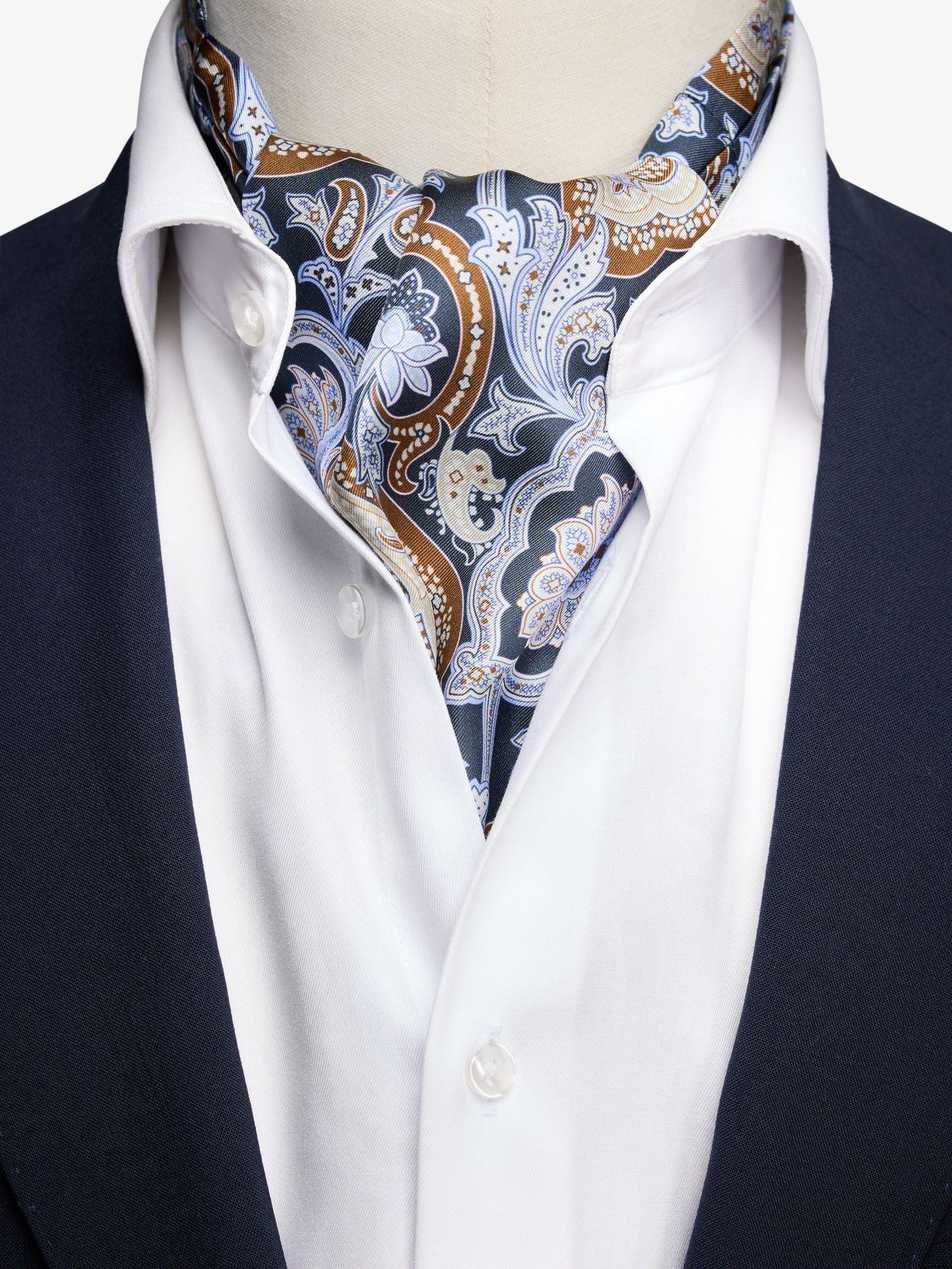 high neck formal dress men Mens Regency High Neck Shirt