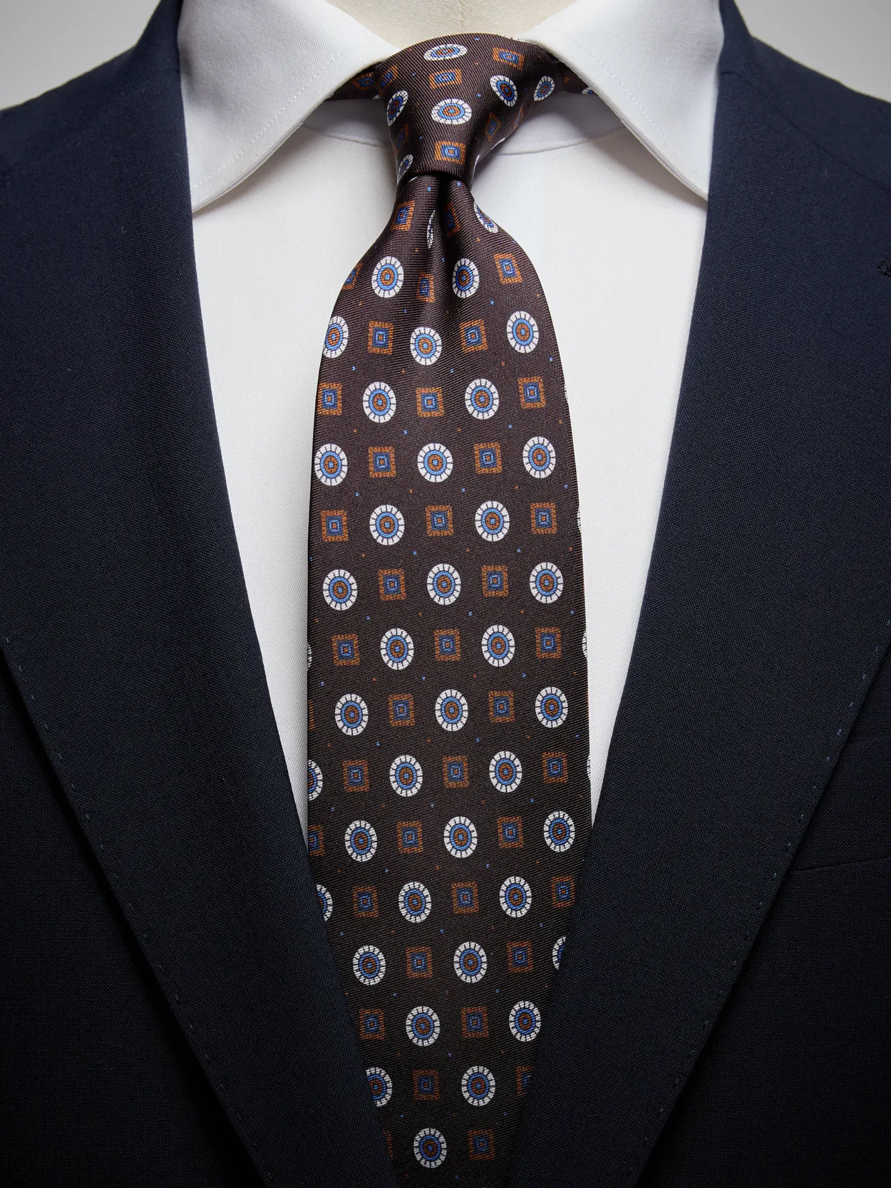 Brown Tie Geometric