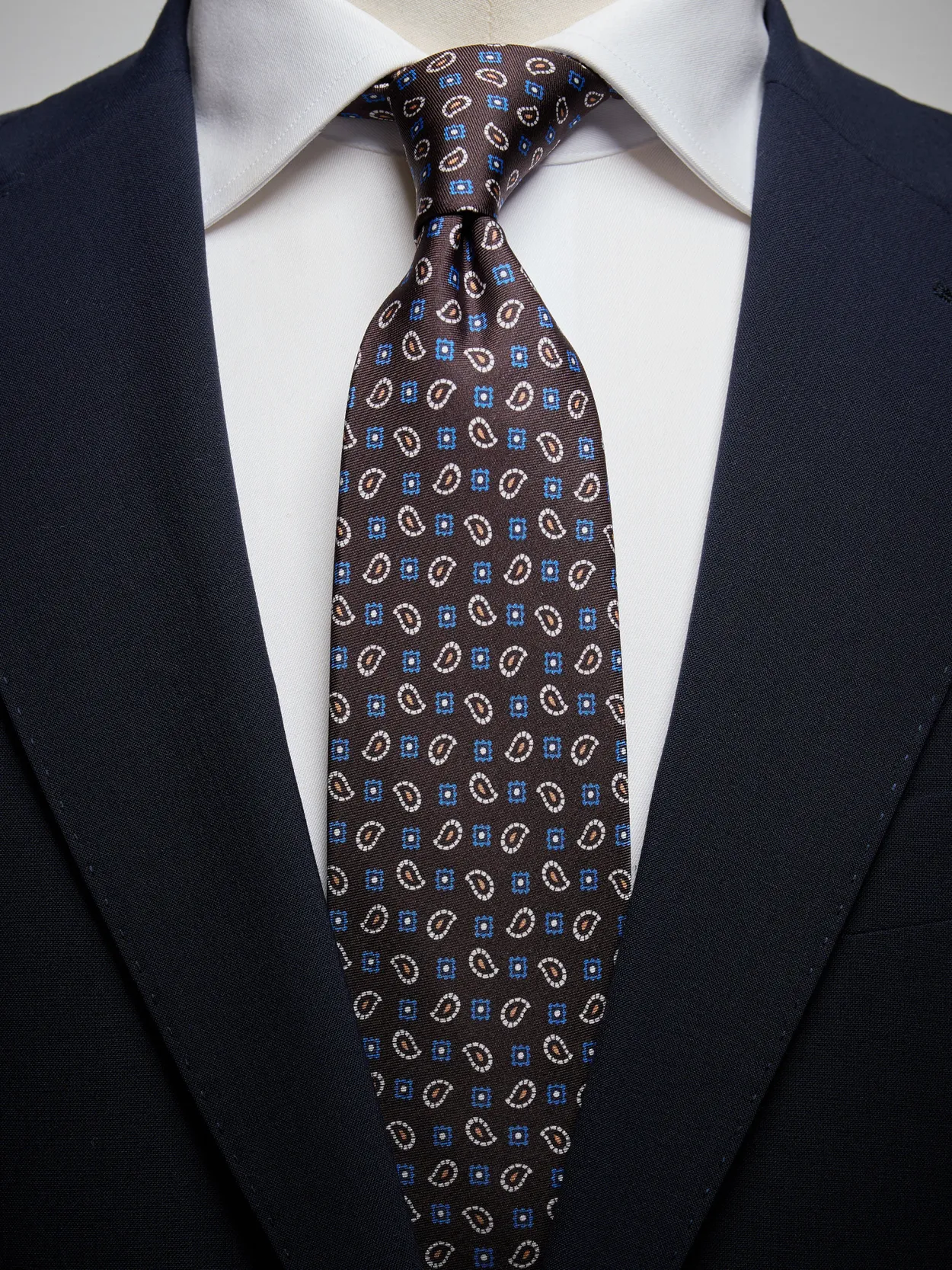 Brown Tie Paisley