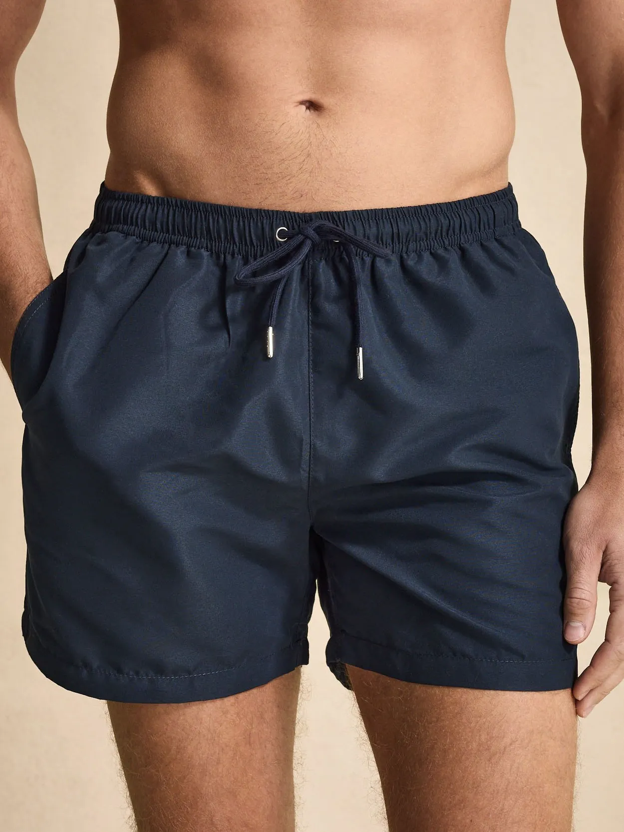 Short de Bain Bleu Marine