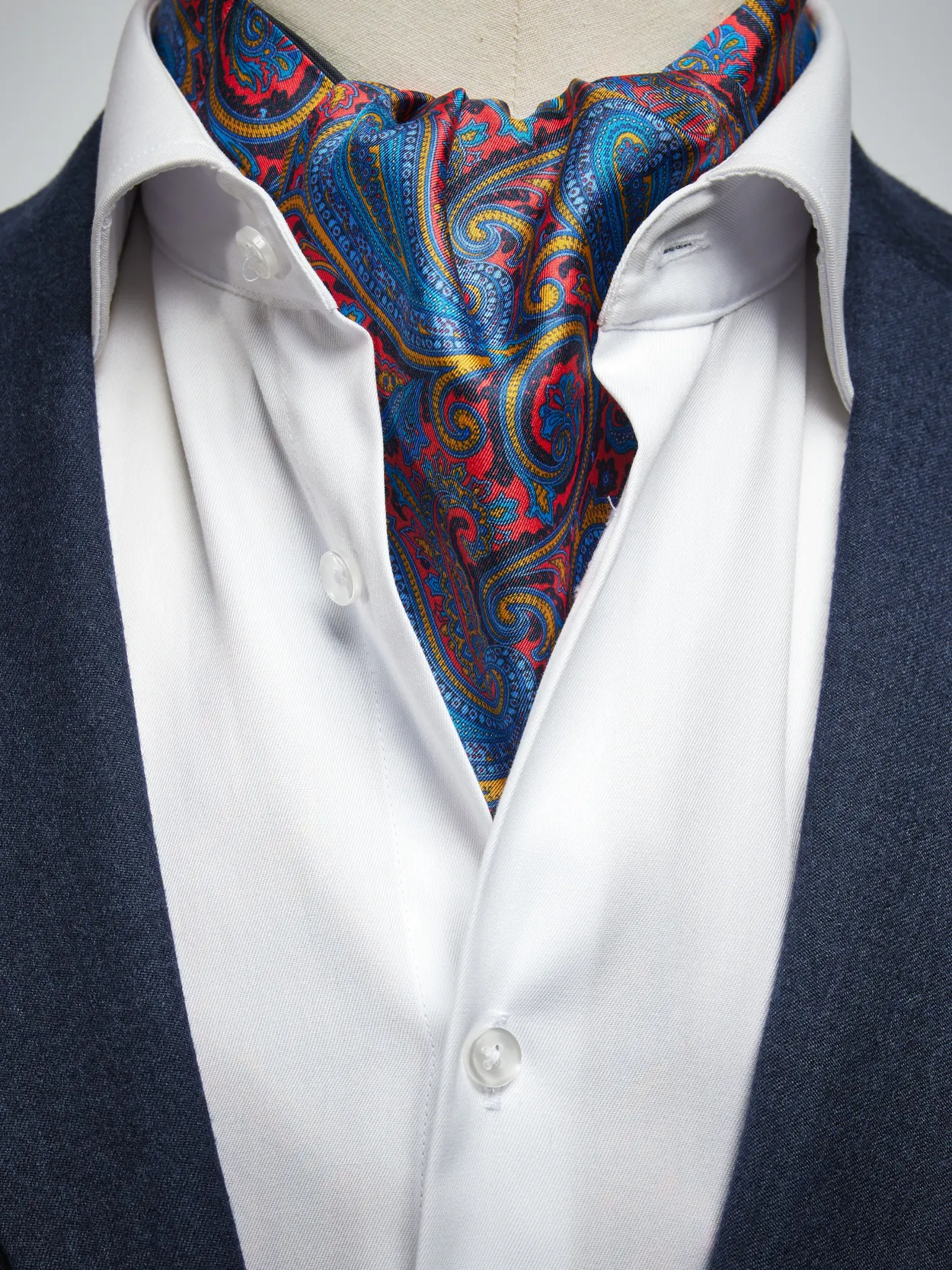 Red Ascot Paisley