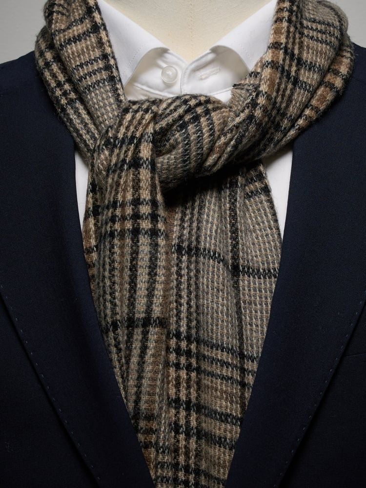 Beige Winter Scarf
