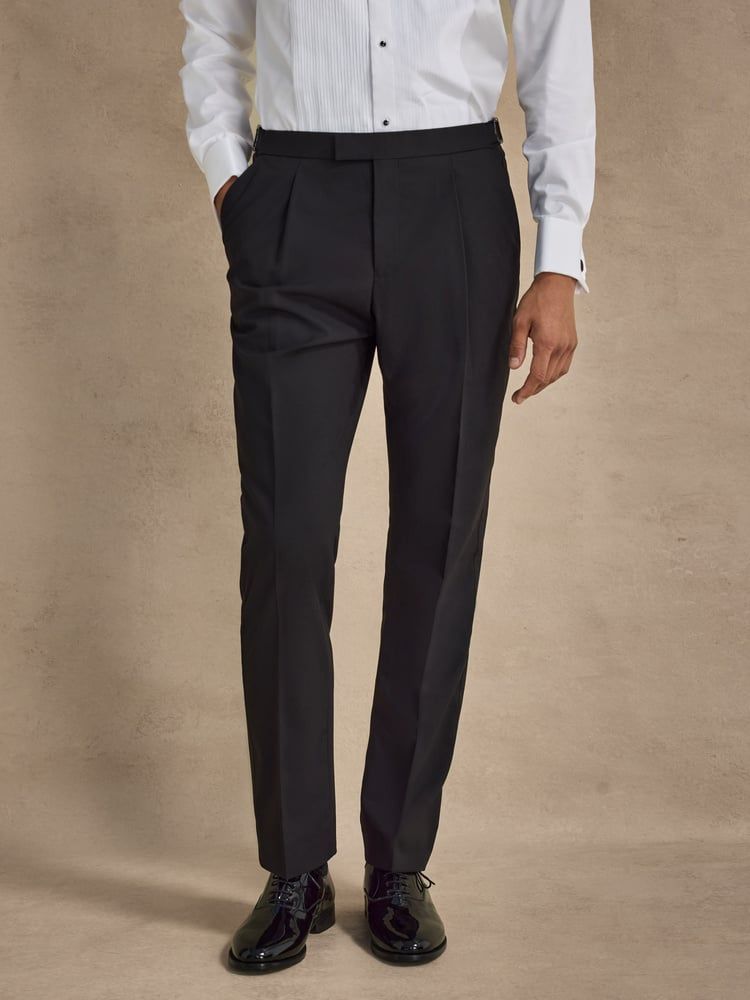Black Tuxedo Trousers