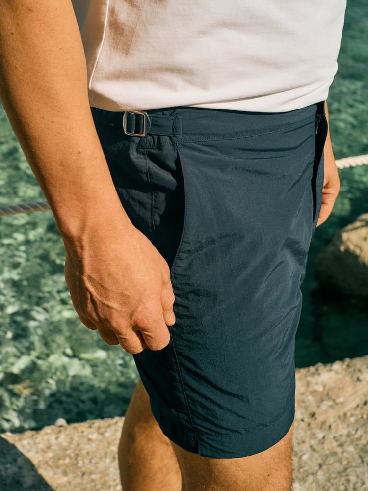 Navy Blue Swim Shorts