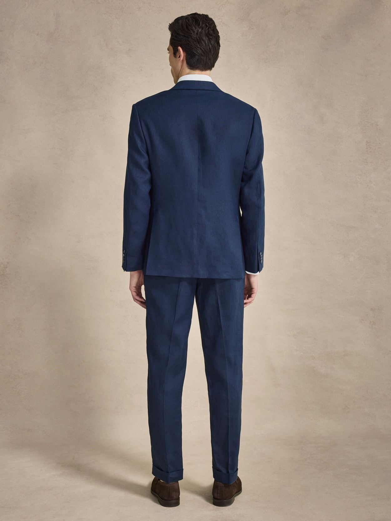 Image number 12 for product Navy Blue Linen Suit