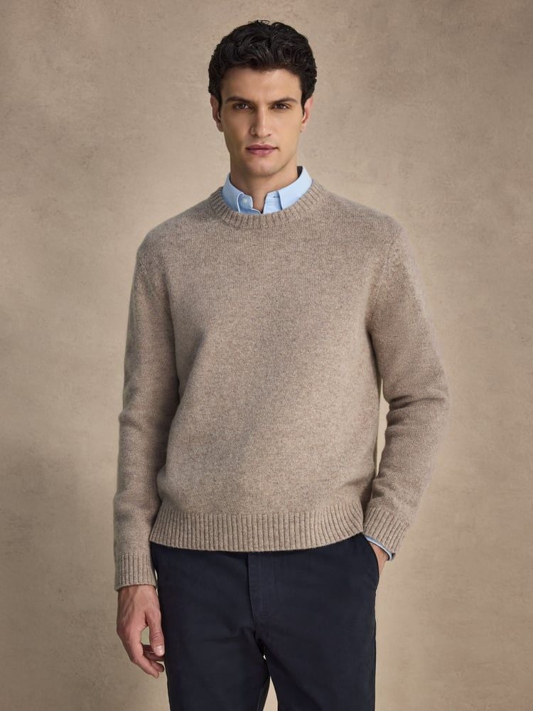 Beige Genser