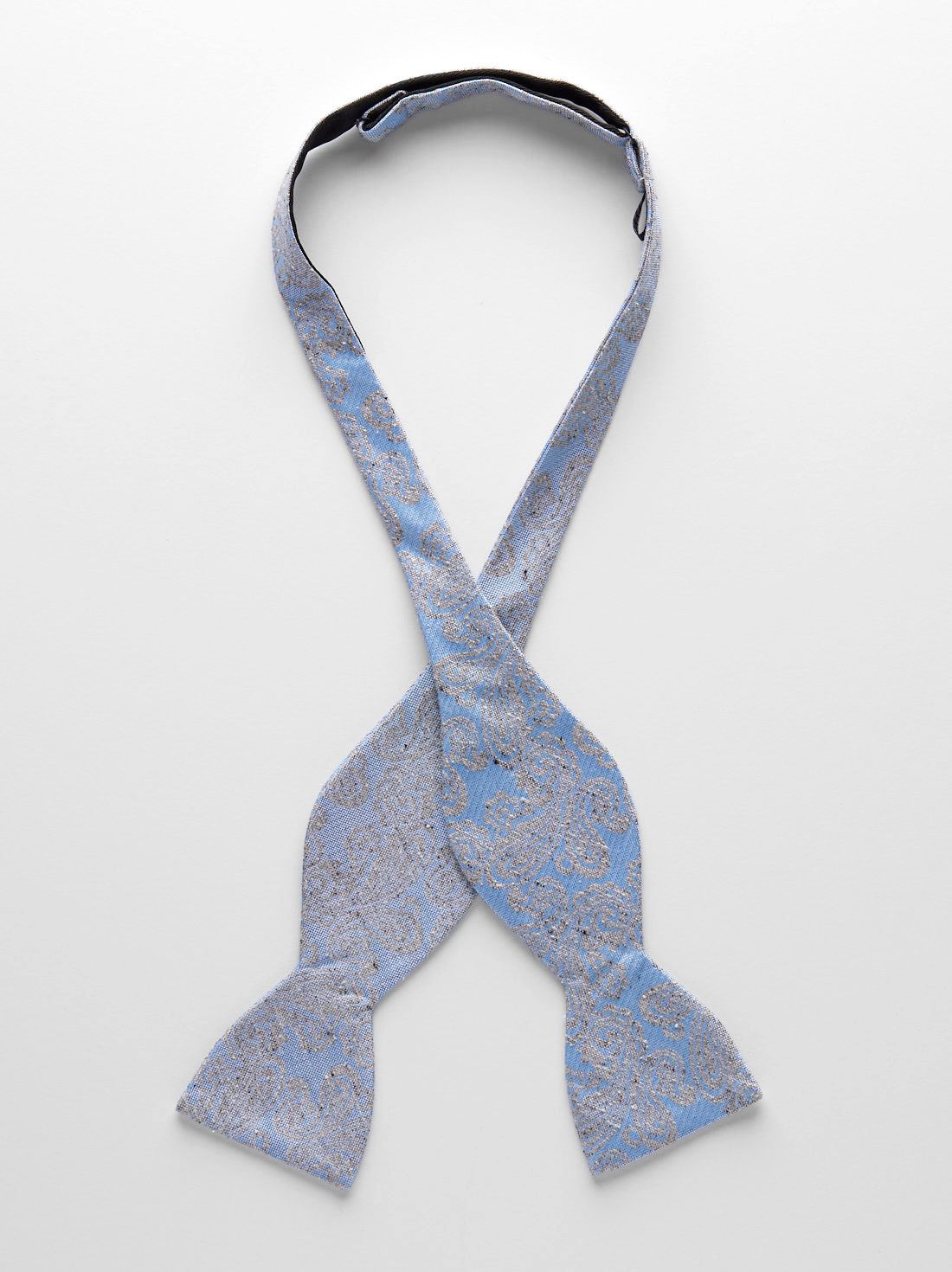 Blue Bow Tie Paisley