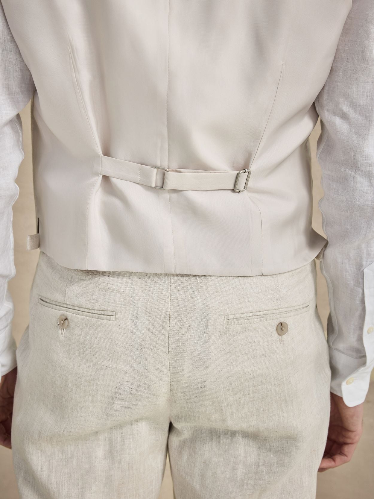 Image number 5 for product Sand Tredelad Linnekostym