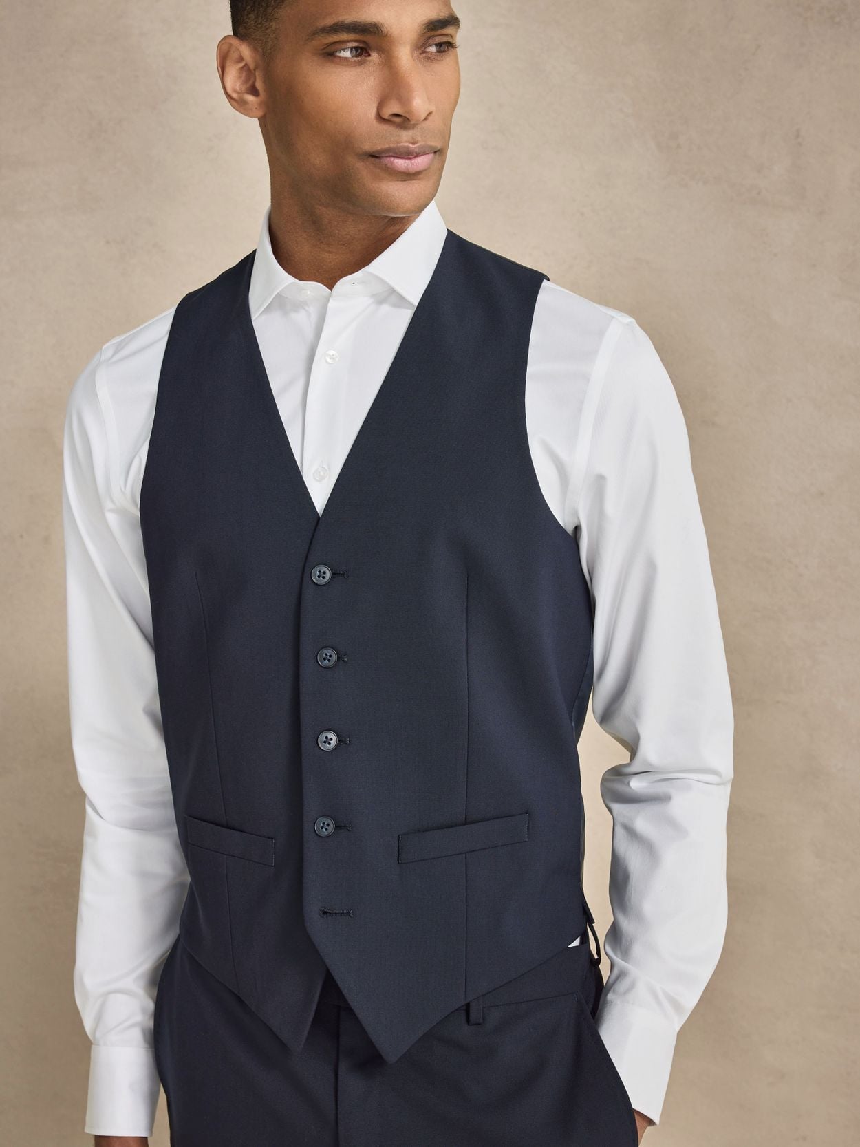 Image number 3 for product Mörkblå Tredelad Kostym