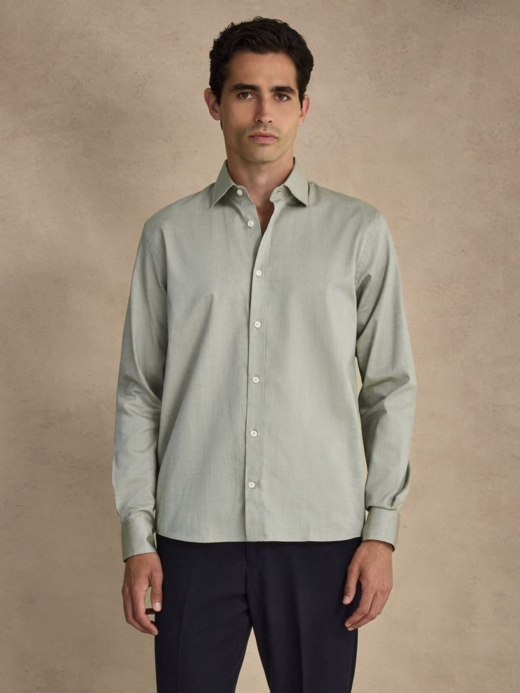 Green Oxford Shirt
