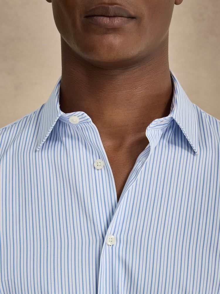 Blue Striped Shirt