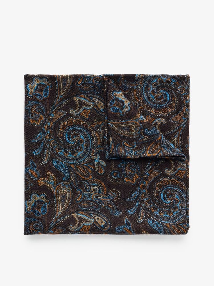 Brown Pocket Square