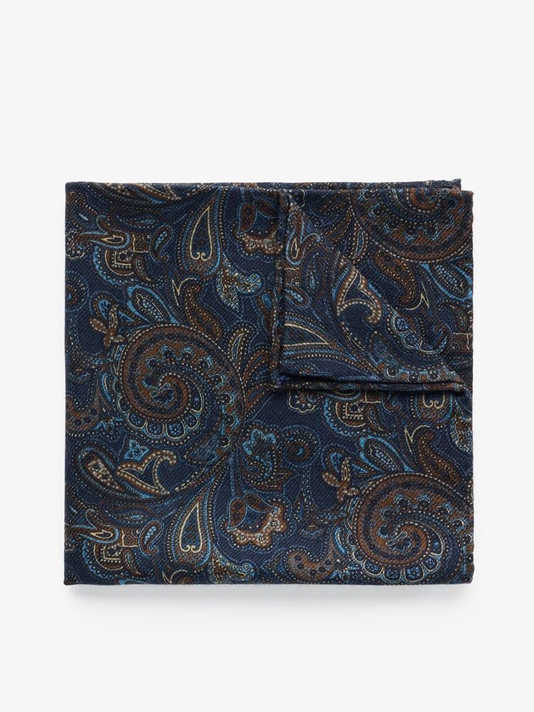 Dark Blue Pocket Square