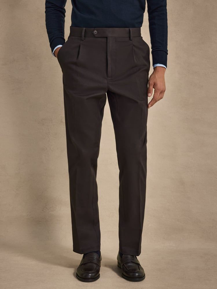 Dark Brown Dress Trousers