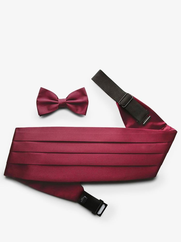 Burgundy Cummerbund