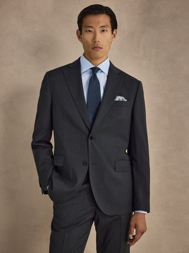 Dark Grey Suit Jacket