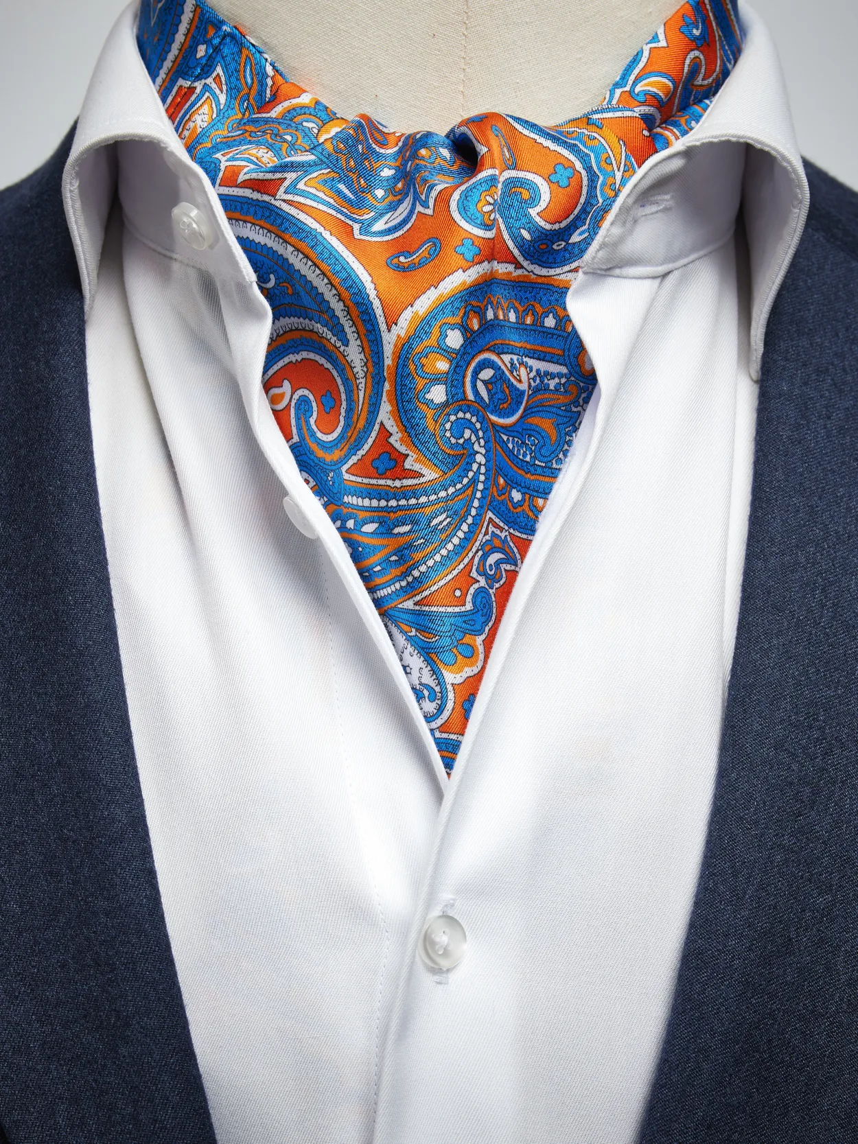 Orange Plastrong Paisley