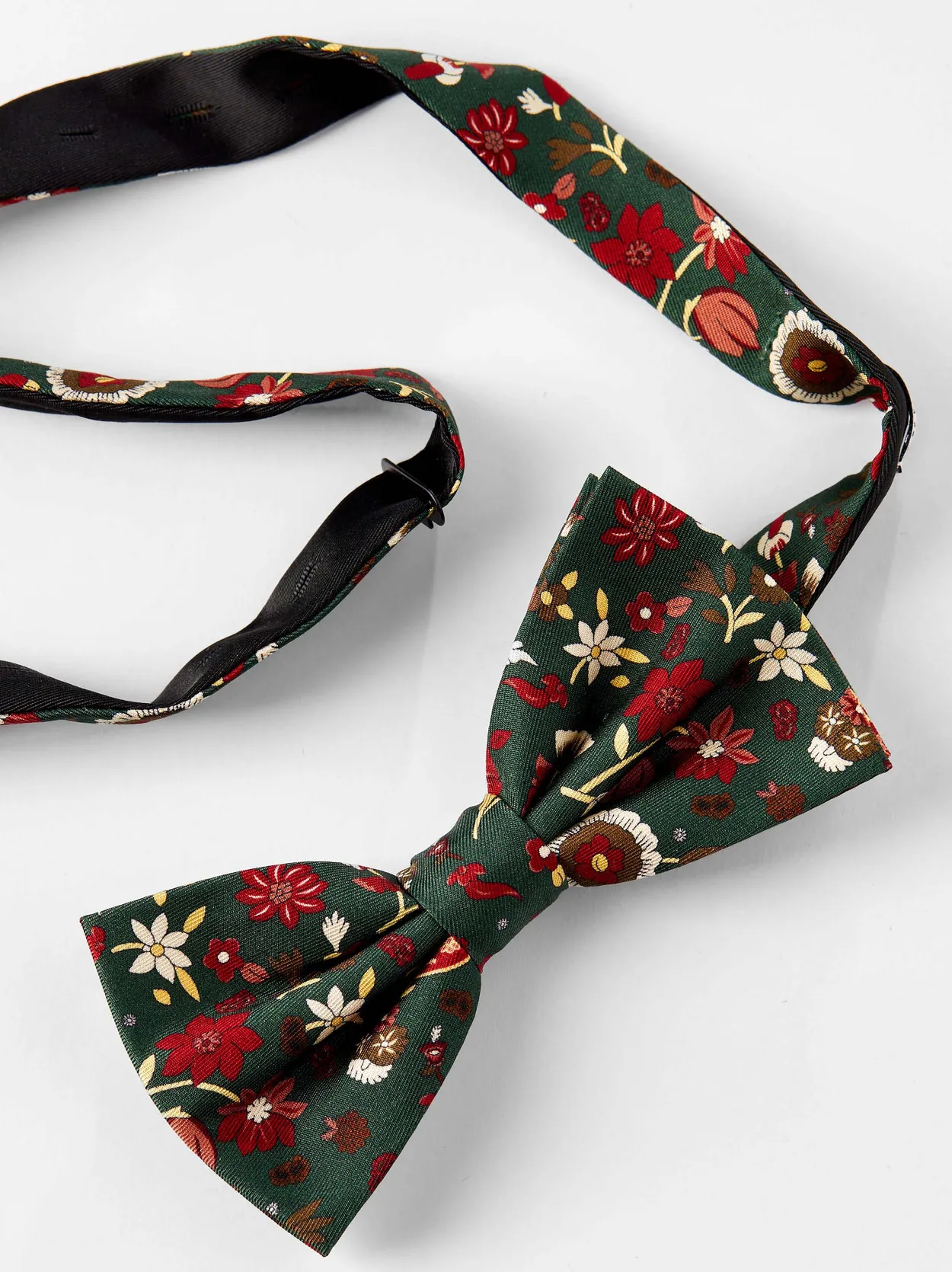 Green Bow Tie Floral