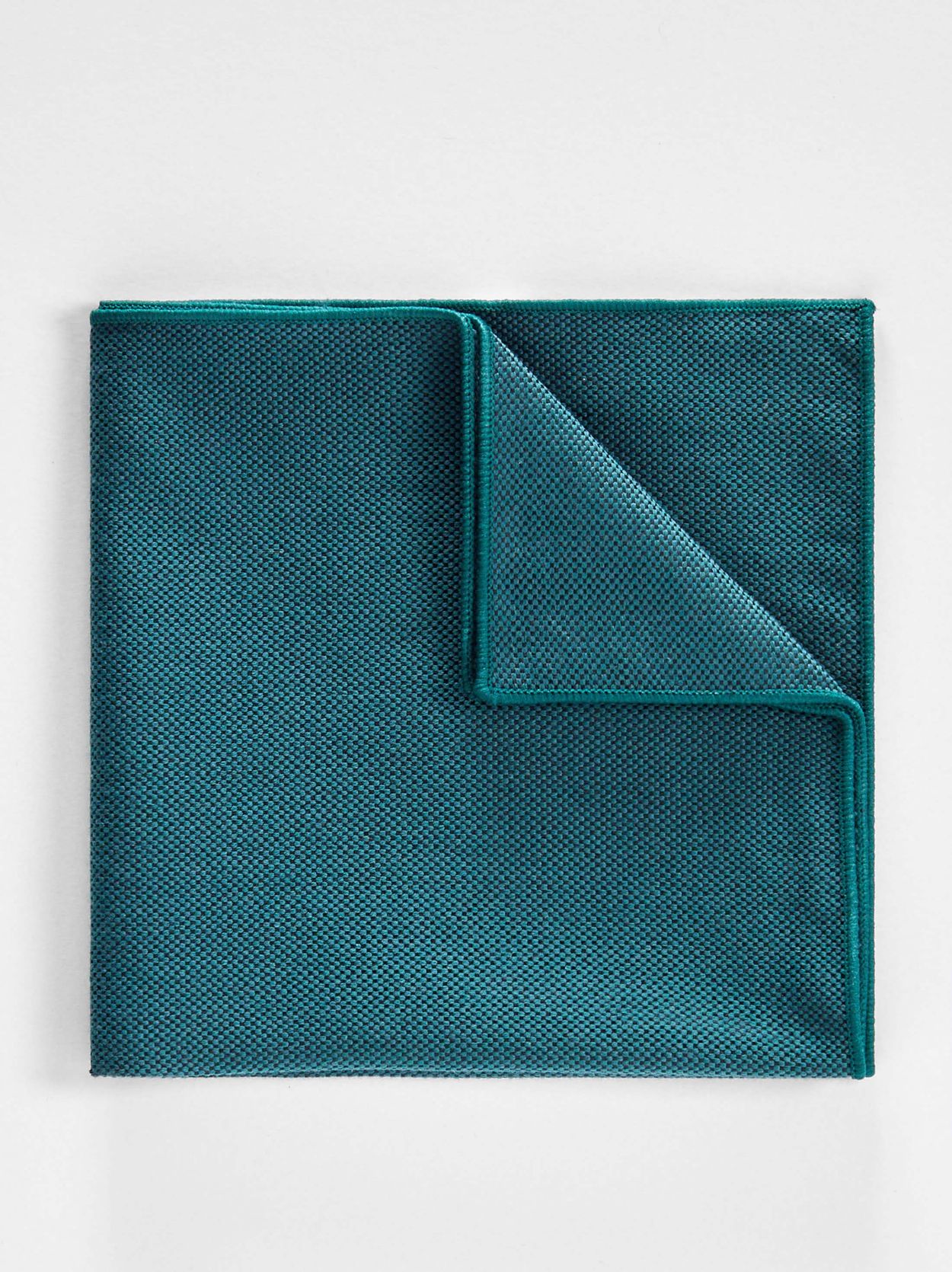 Pochette de Costume Verte Laine