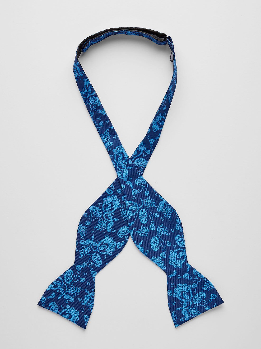 Blue Bow Tie Floral