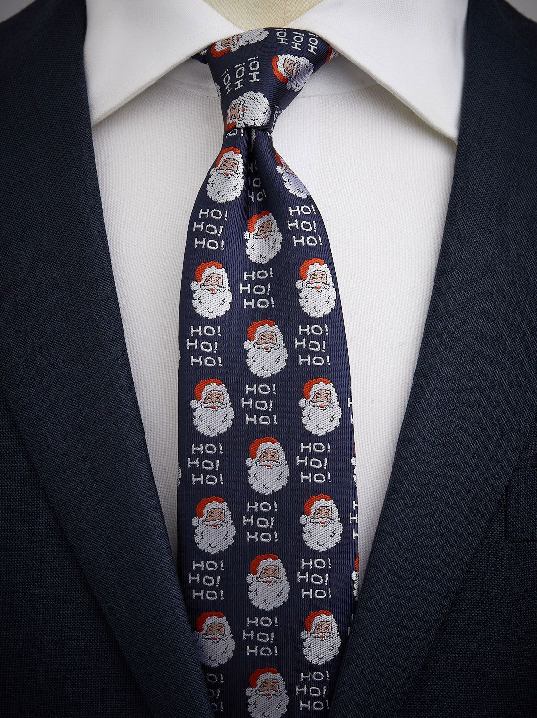 Blue Christmas Tie