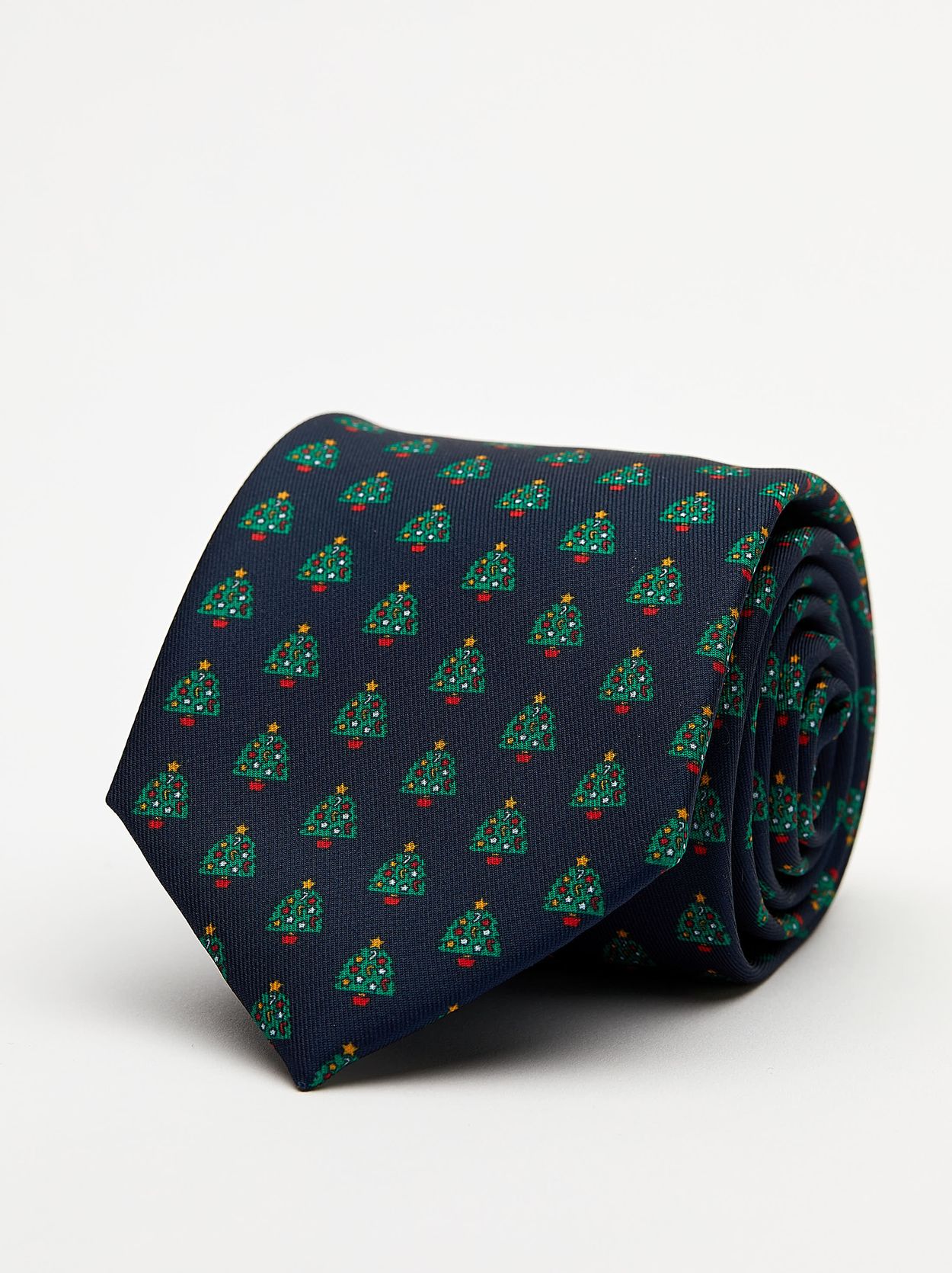 Blue Christmas Tie