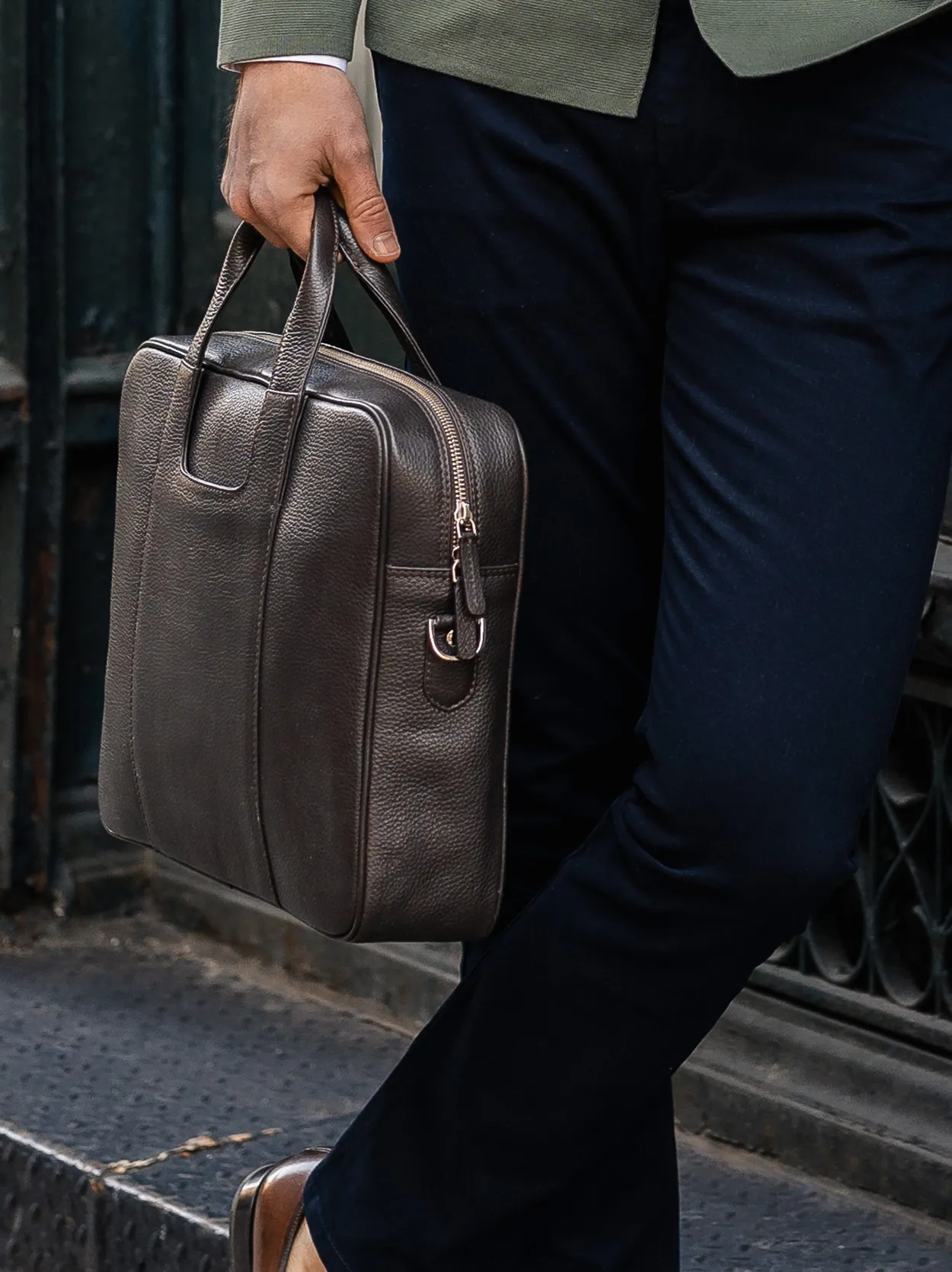 Brown Laptop Bag Edoardo