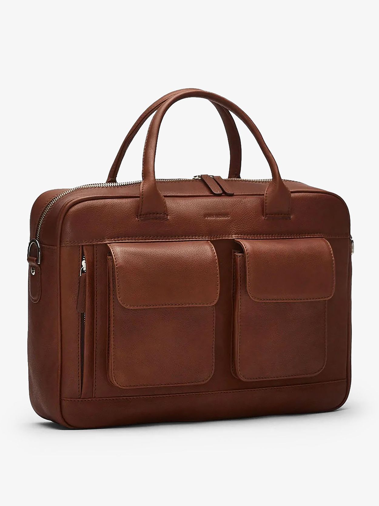 Kastanienbraune Laptoptasche Andino