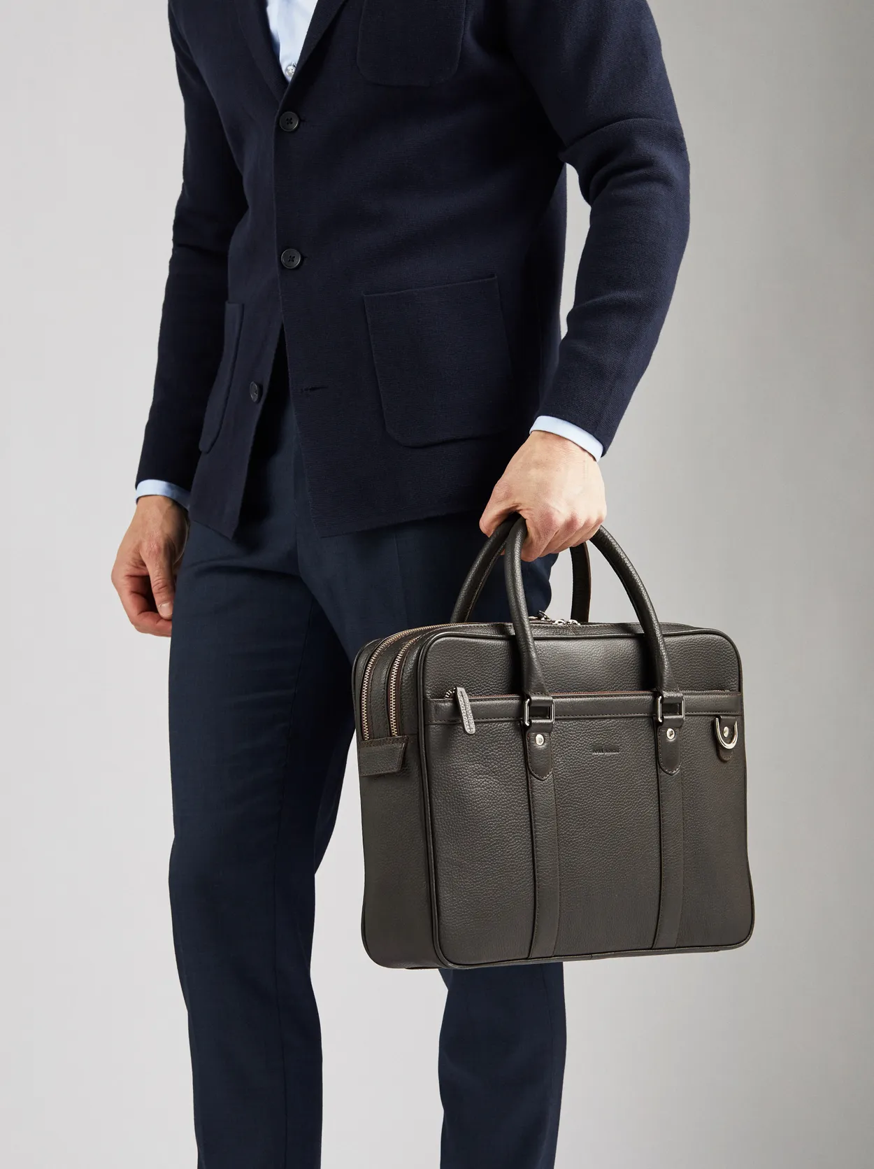 Hugo boss store signature document bag