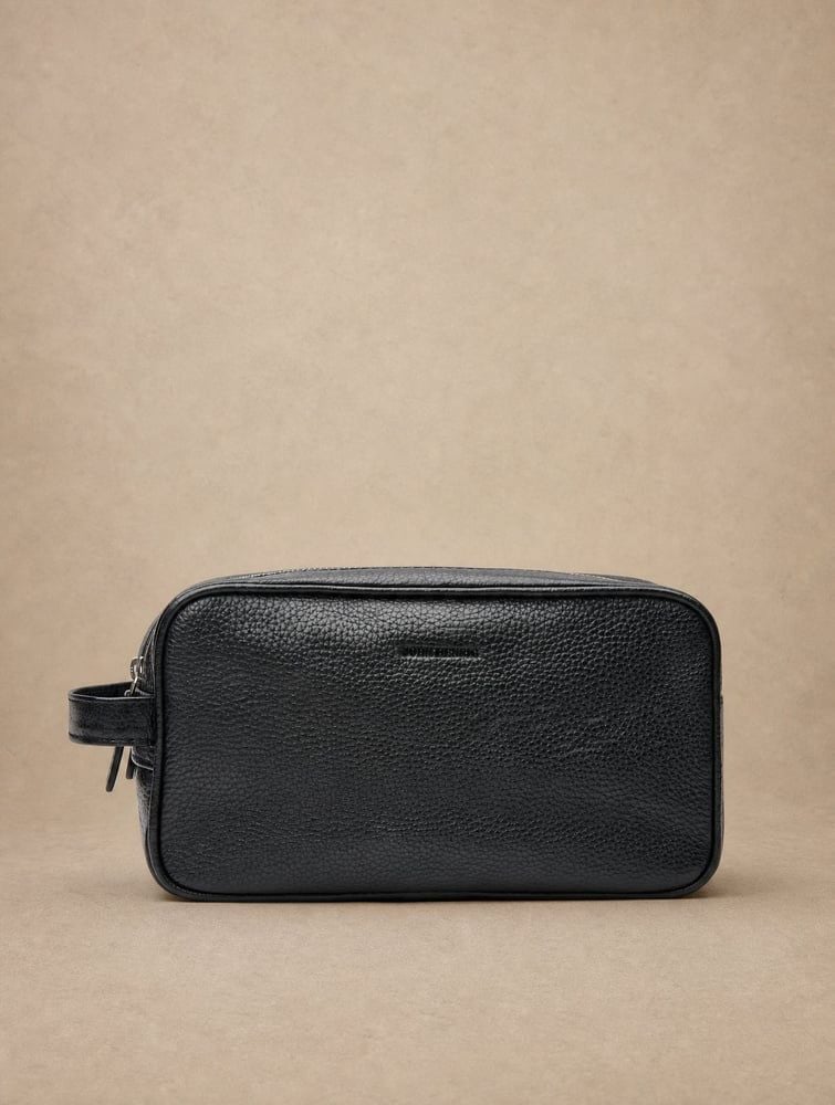 Black Toiletry Bag