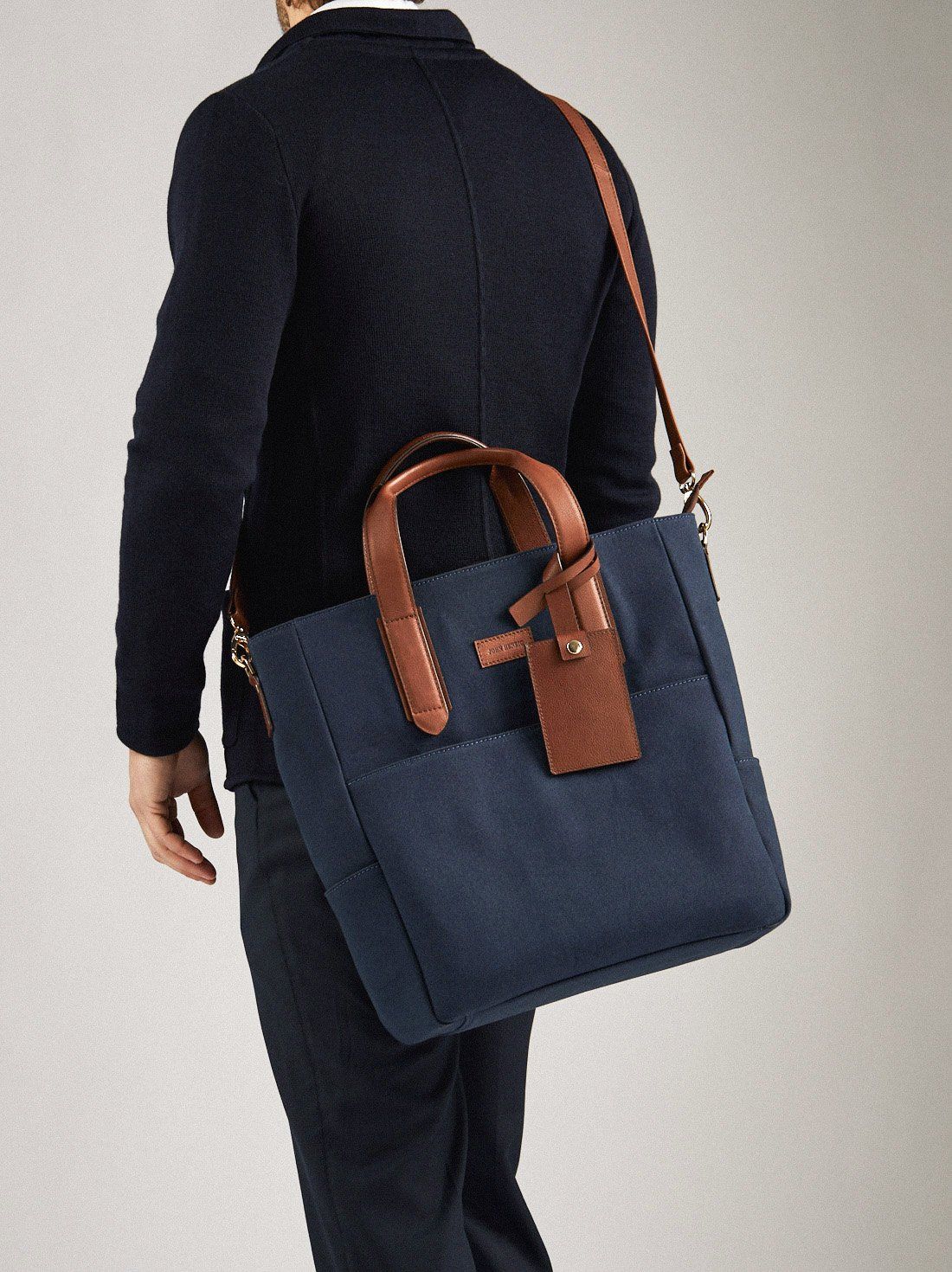 Blue Tote Bag Basilio 