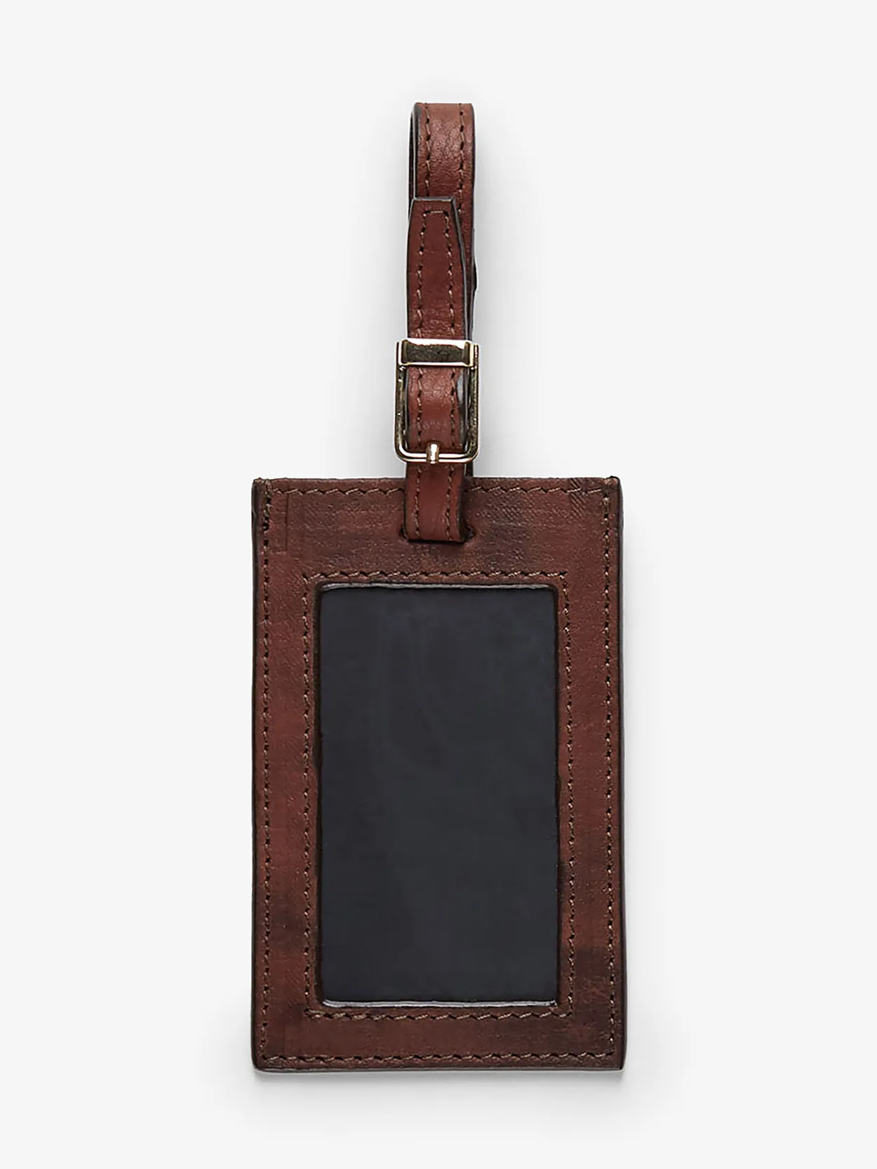 Chestnut Luggage Tag Albini