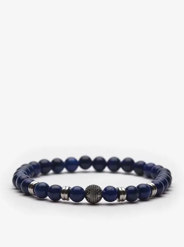 Blauw Kralen Armband Gladstone