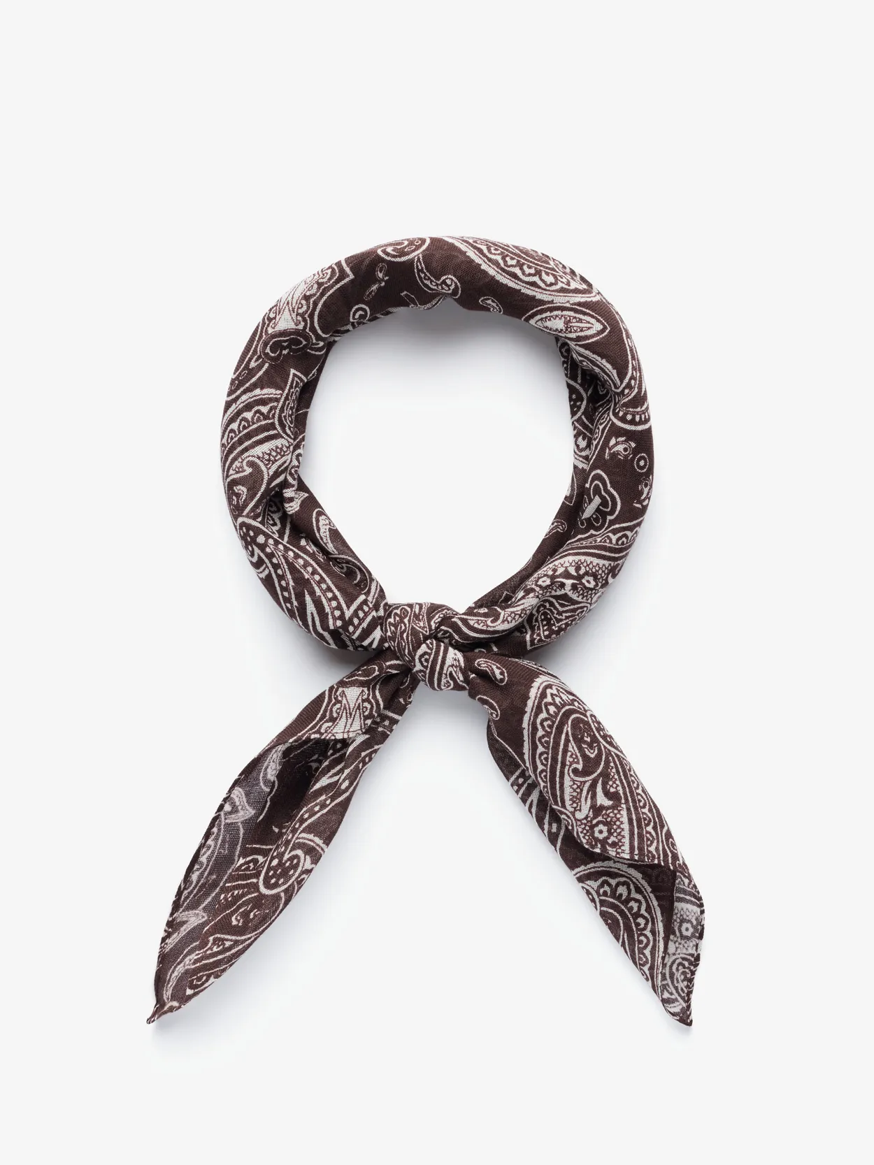 Bandana Marron Paisley