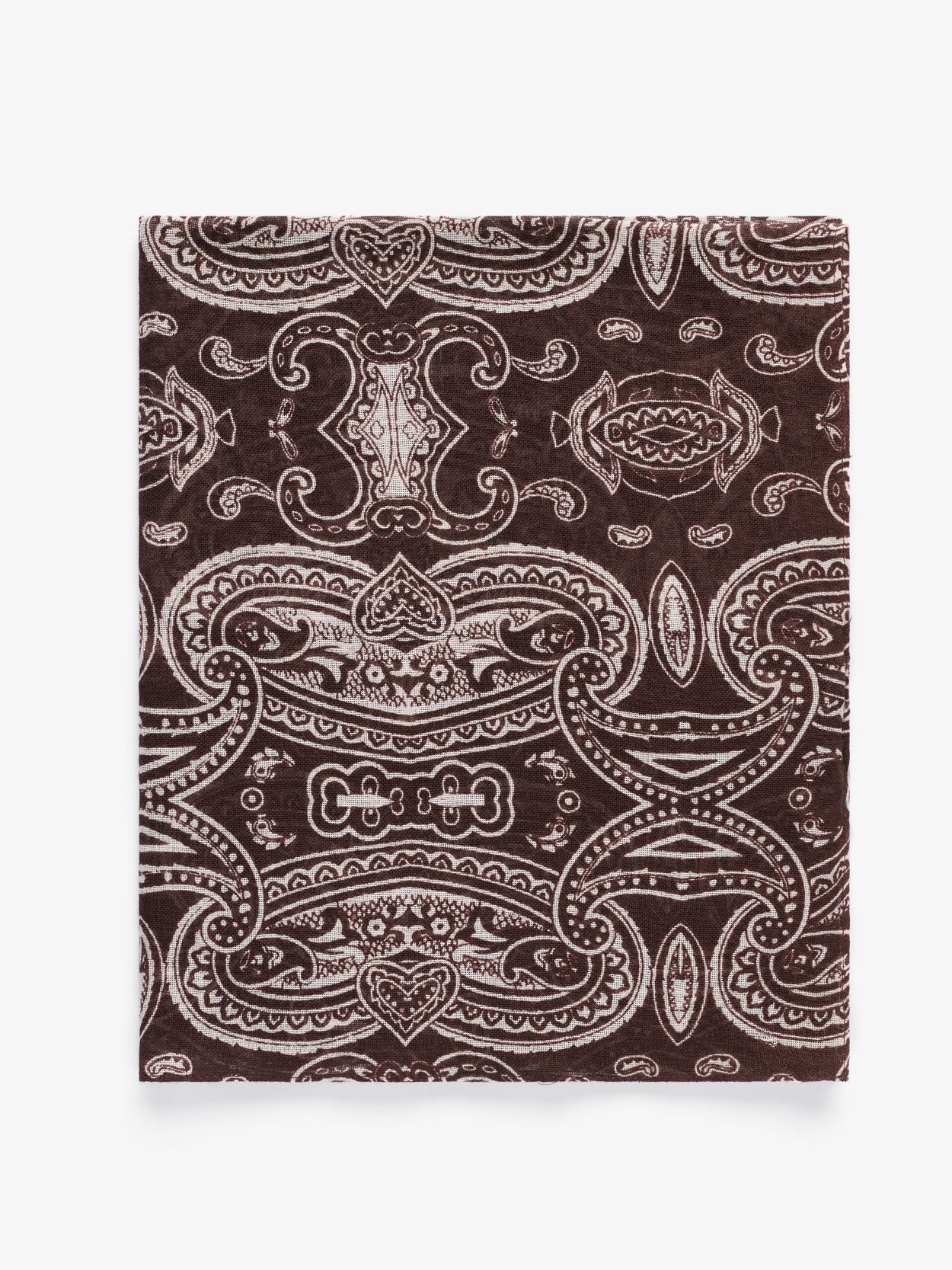 Brown Bandana - Cotton Paisley - Buy online | John Henric